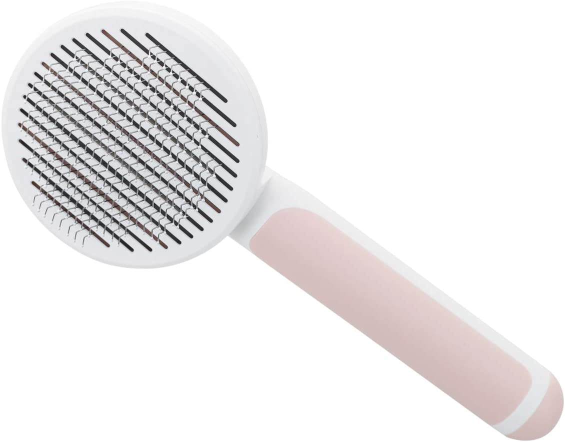 Forpets Self-Clean Pet Brush Dog Brush Cat Brush Pet Grooming Brushes Pet Slicker Brush for Dogs & Cats